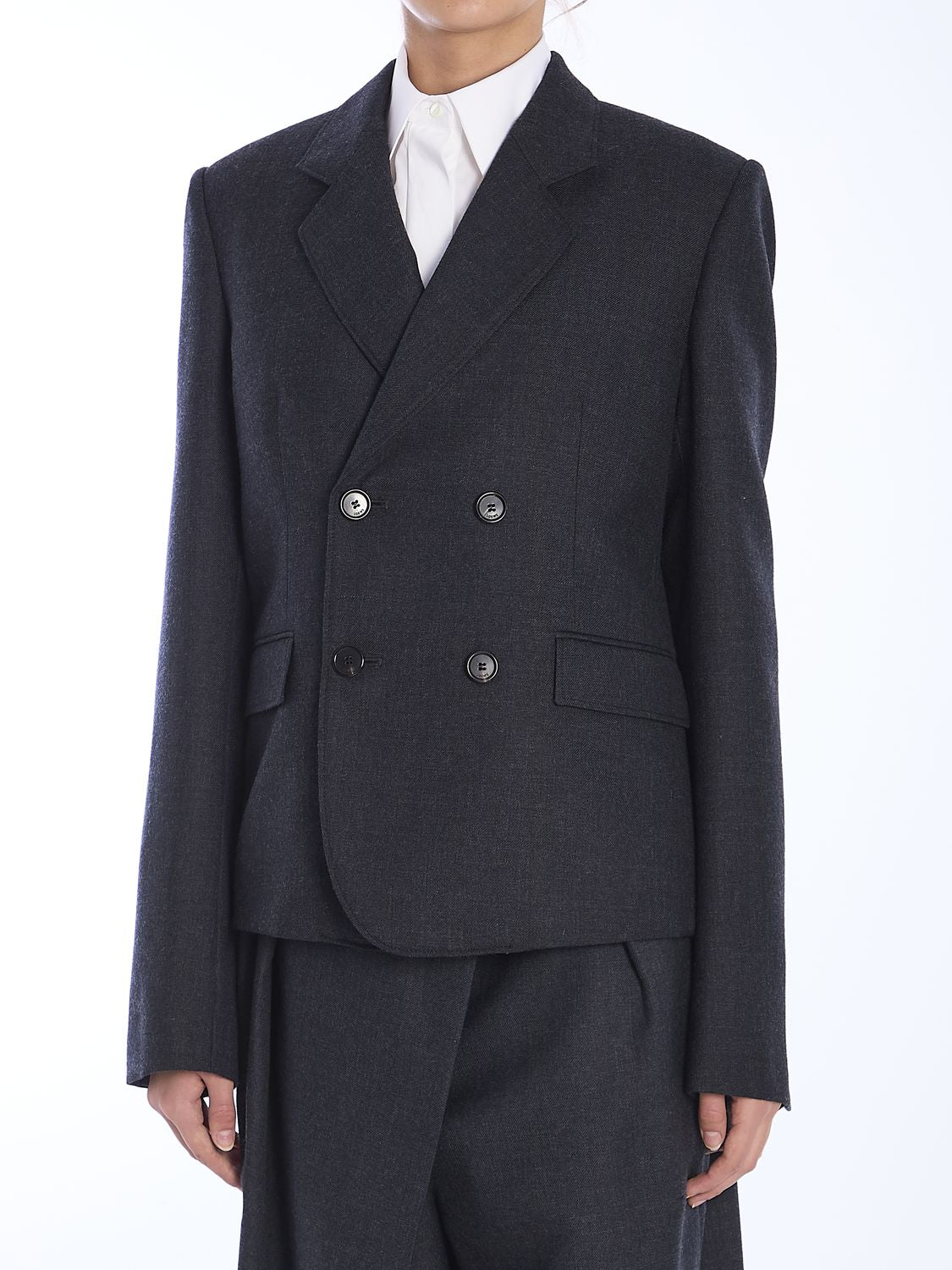 LOEWE Women's Mini Short Jacket in Wool