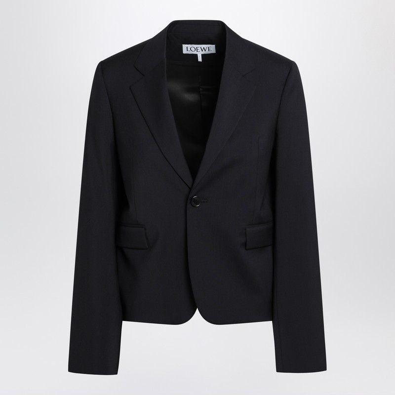 LOEWE Single-Breasted Wool Jacket - Women’s SS25