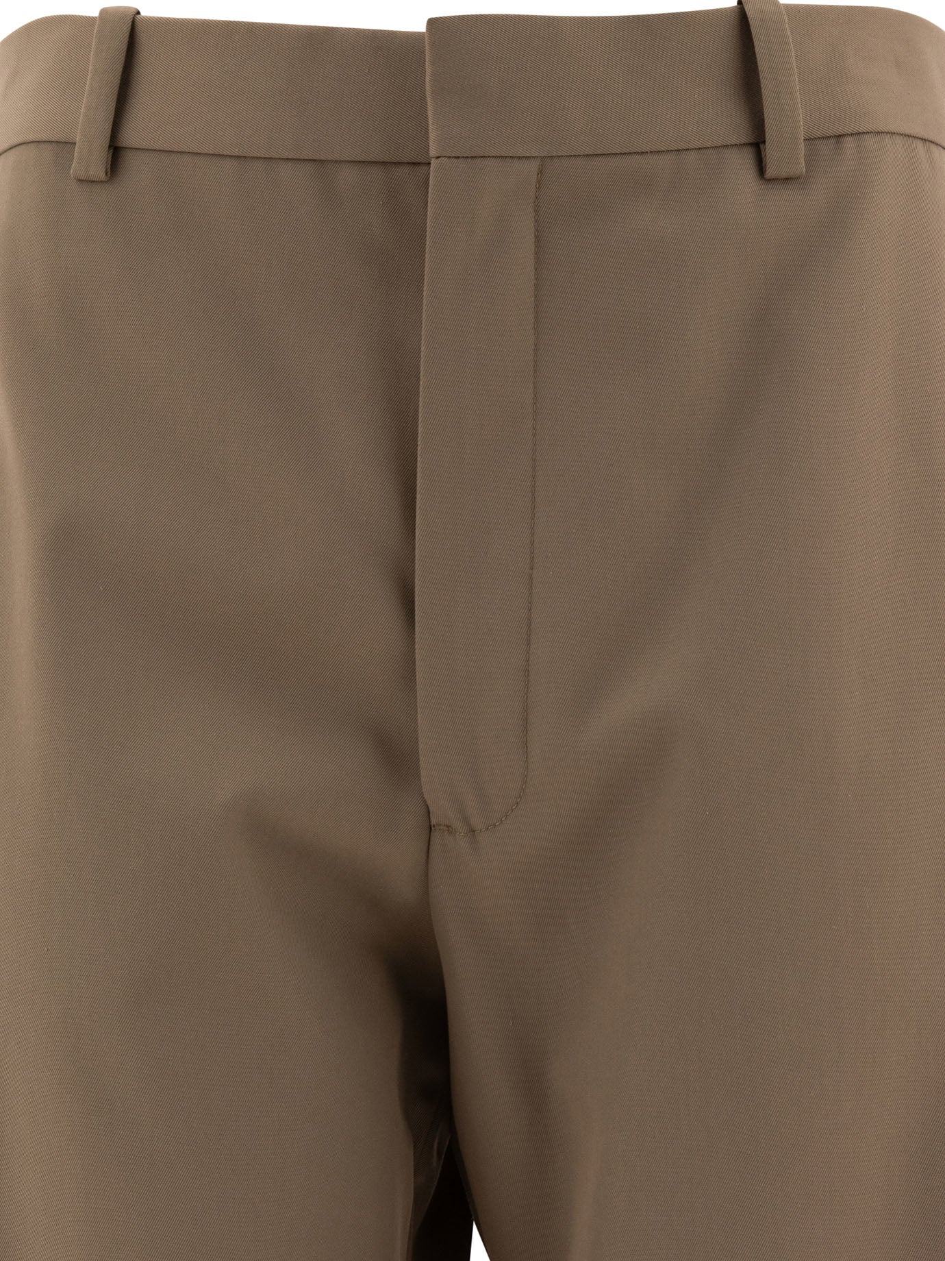 LOEWE Relaxed Fit Cotton and Silk Trousers for Women