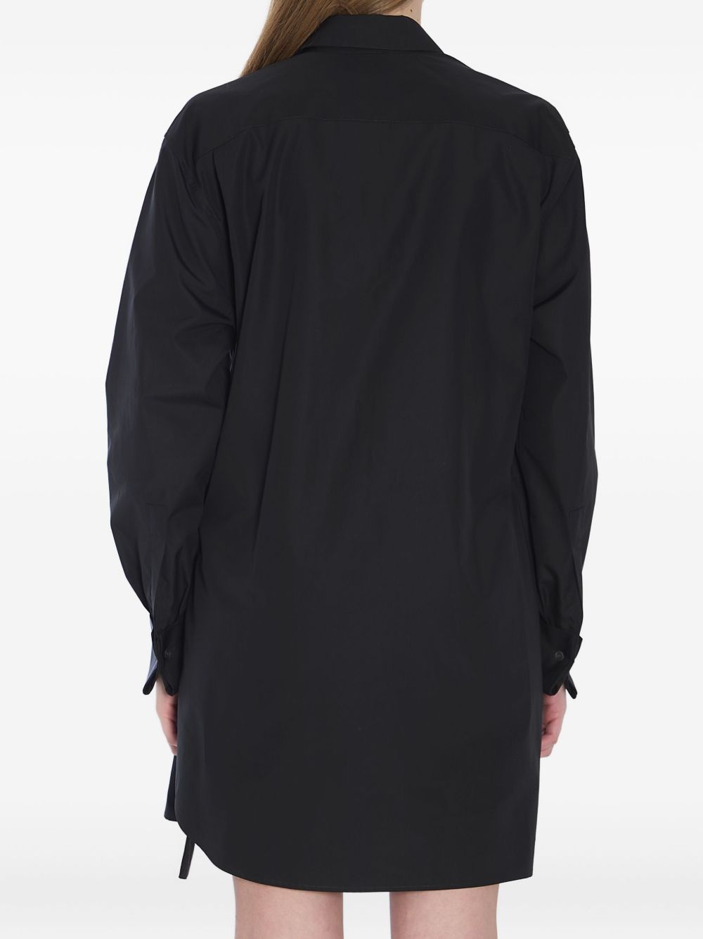 LOEWE Silk and Cotton Blend Shirt Dress