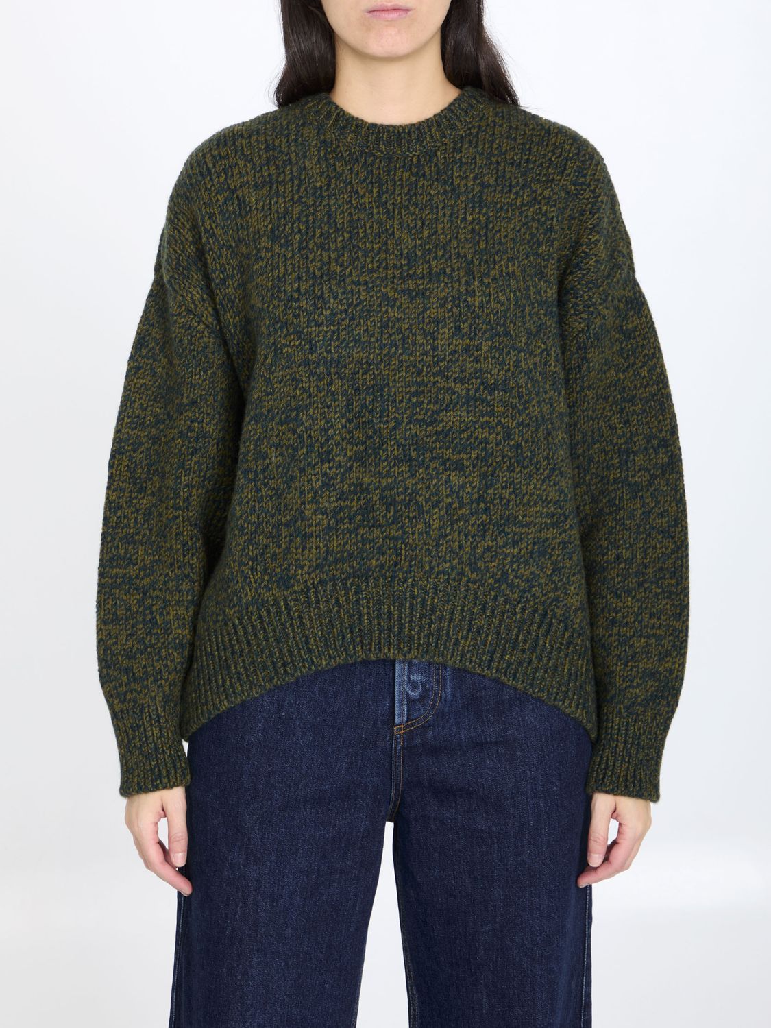 LOEWE Trompe L'Oeil Crewneck Sweater - Size S