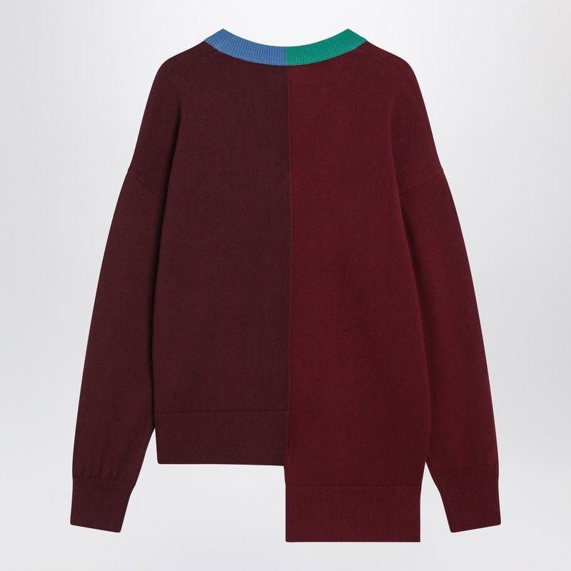 LOEWE Asymmetric Wool Top for Women - FW25