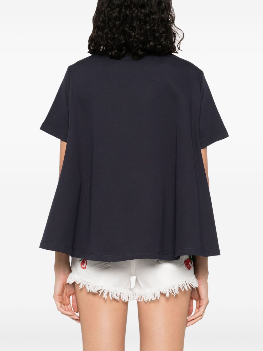 LOEWE Flared Crew Neck T-Shirt for Women