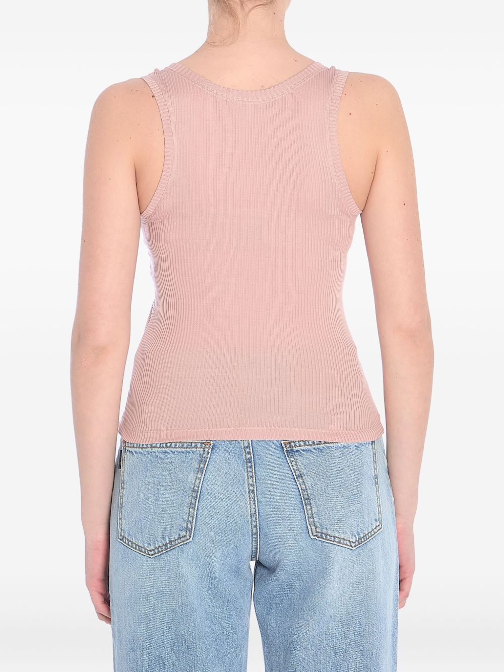 LOEWE Scoop Neck Sleeveless Tank Top