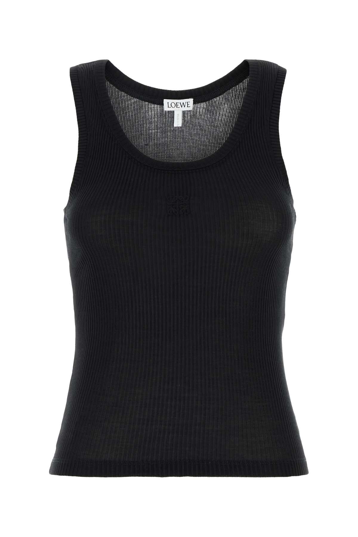 LOEWE Anagram Mini Silk Tank Top