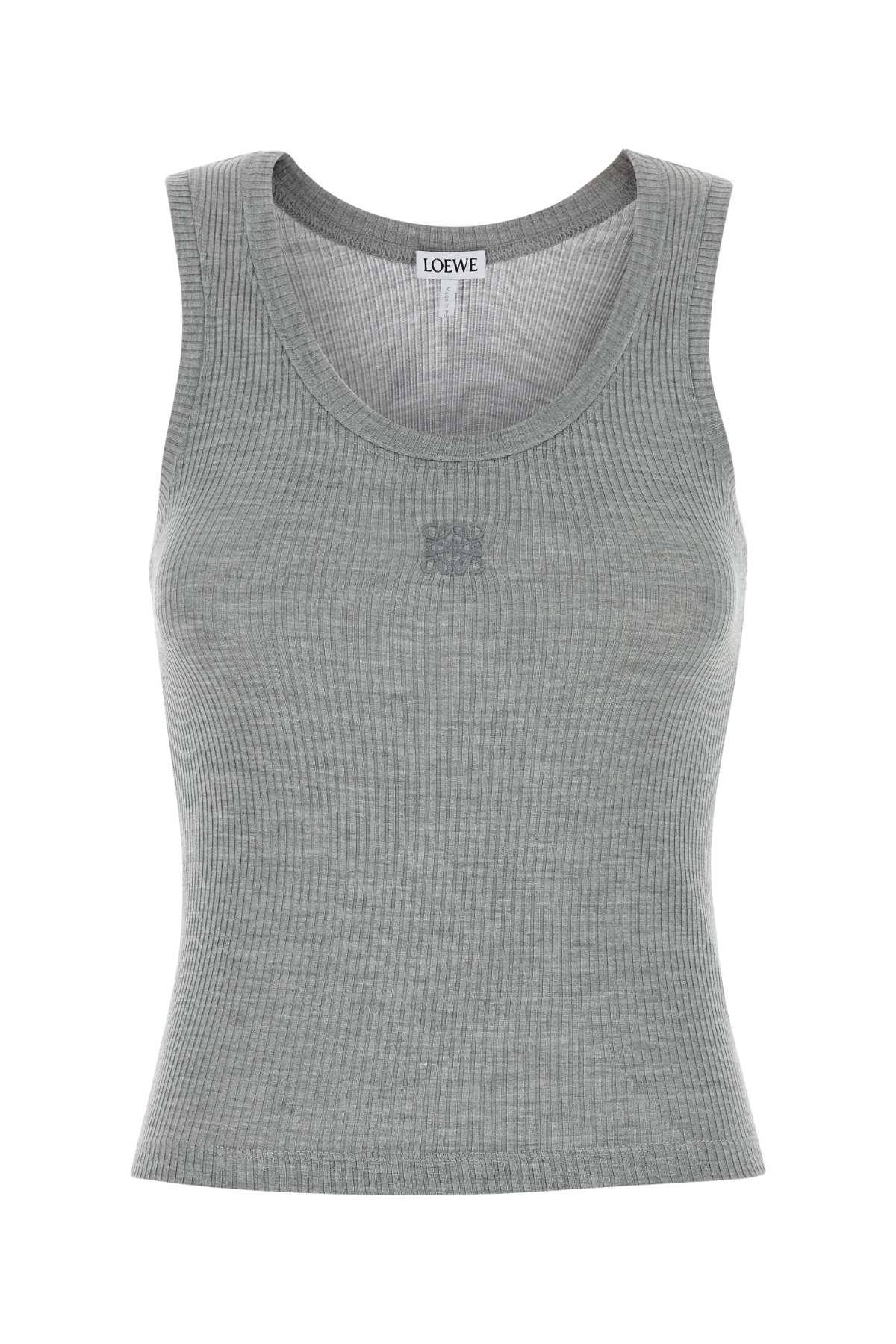 LOEWE Silk Anagram Mini Tank Top for Women