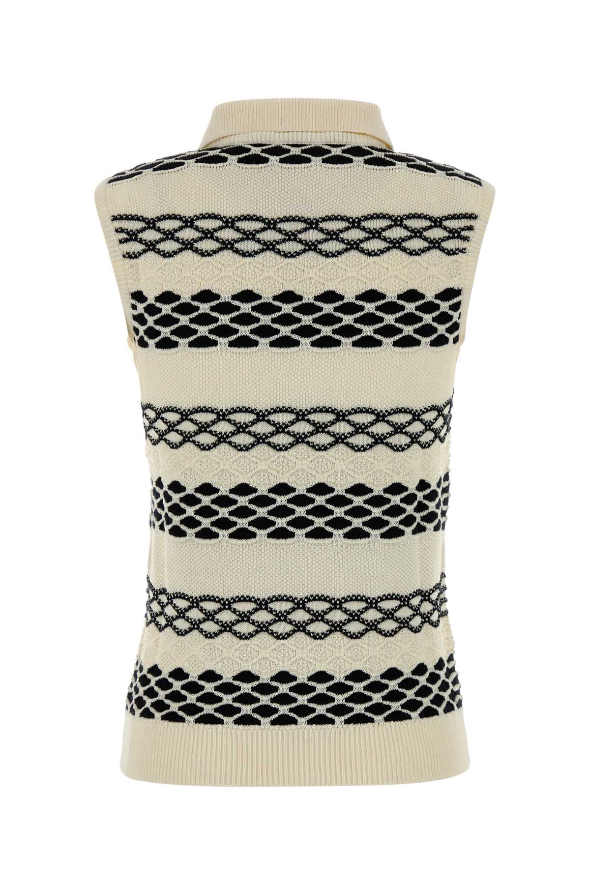 LOEWE Embroidered Cotton Vest