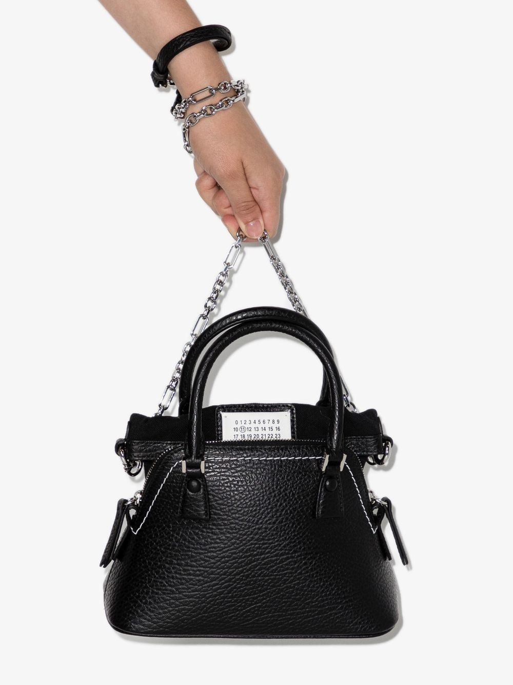 MAISON MARGIELA Mini Leather 5AC Handbag