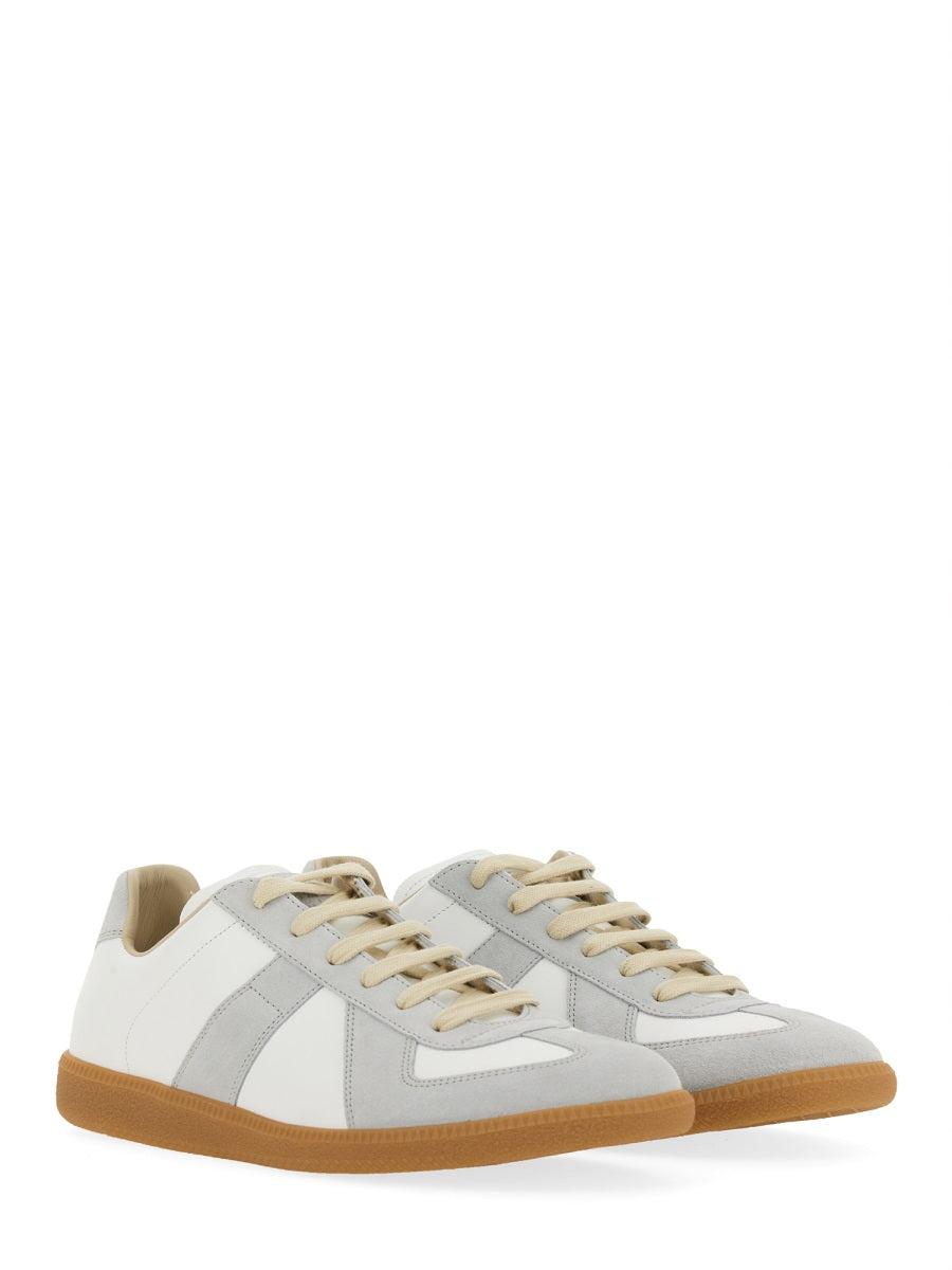 MAISON MARGIELA Replica Leather Low-Top Sneakers