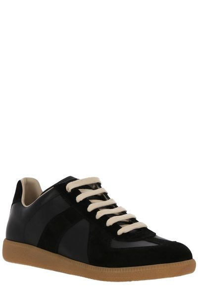 MAISON MARGIELA Replica Leather and Suede Sneakers for Men