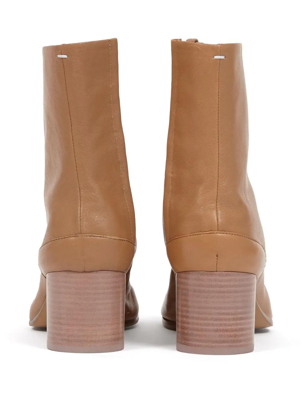 MAISON MARGIELA Tabi 60MM Leather Ankle Boots