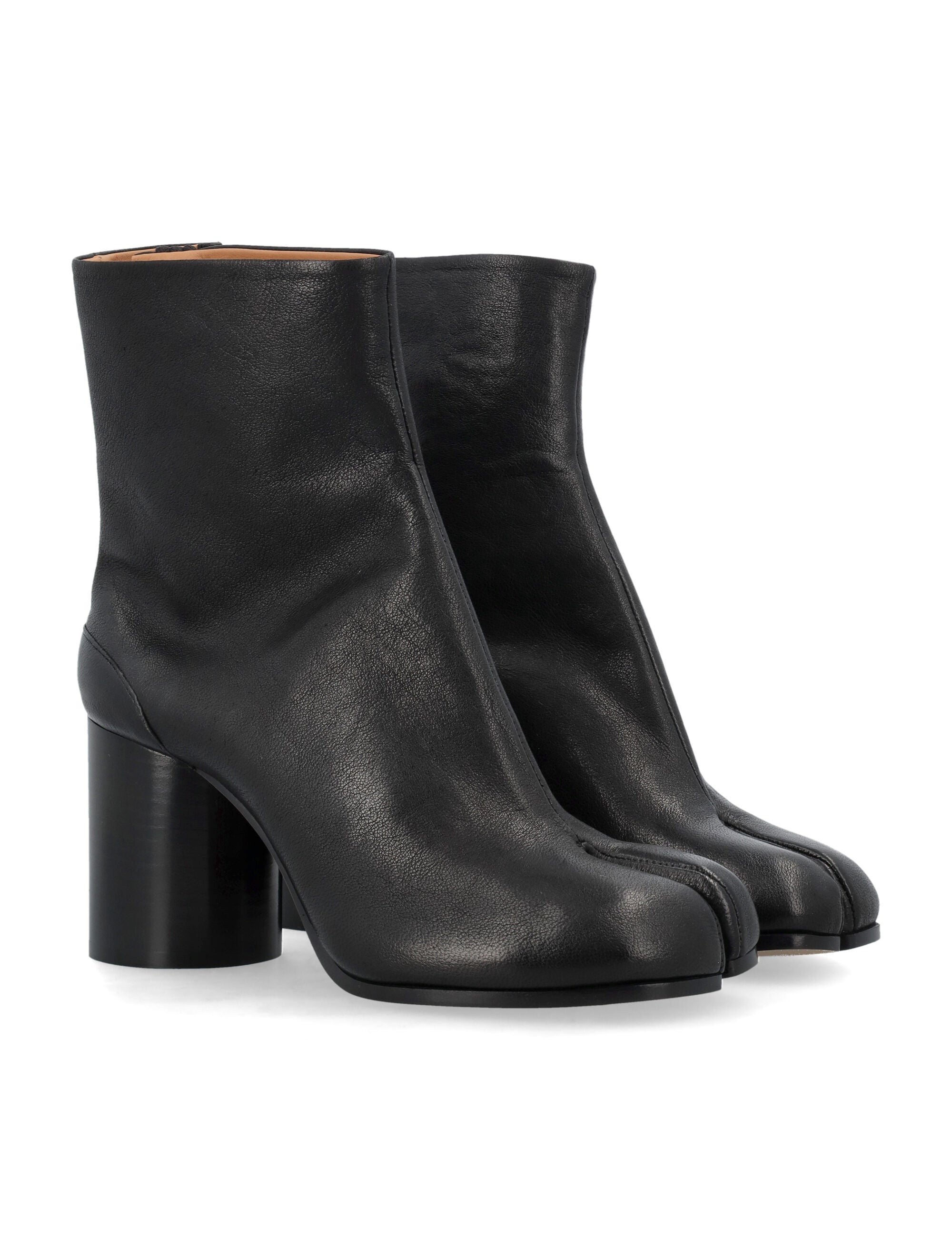 MAISON MARGIELA Tabi Ankle Boots with Cylindrical Heel - 8 cm Heel Height