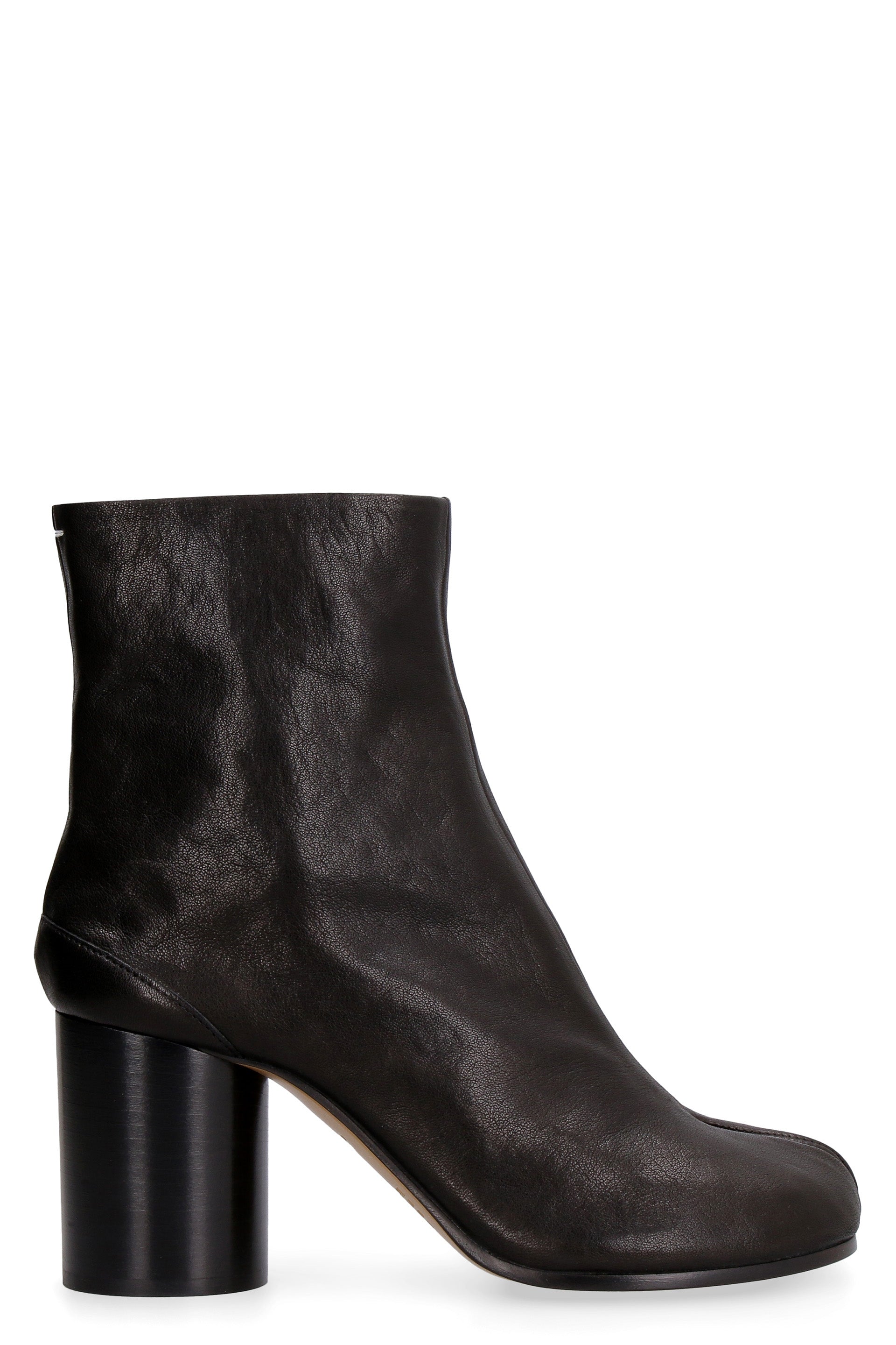 MAISON MARGIELA Tabi Ankle Boots with Cylindrical Heel - 8 cm Heel Height