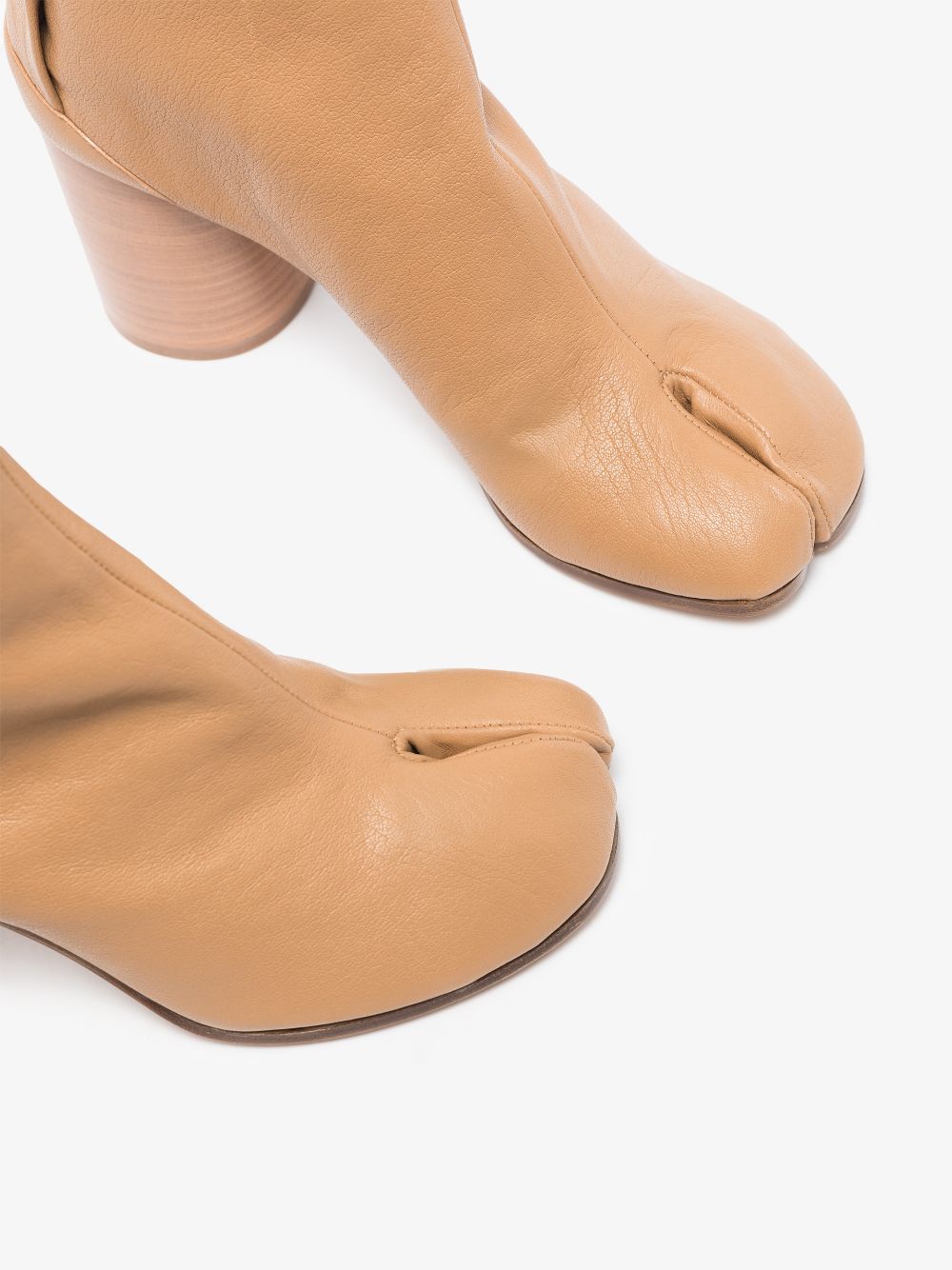 MAISON MARGIELA Tabi Leather Ankle Boots