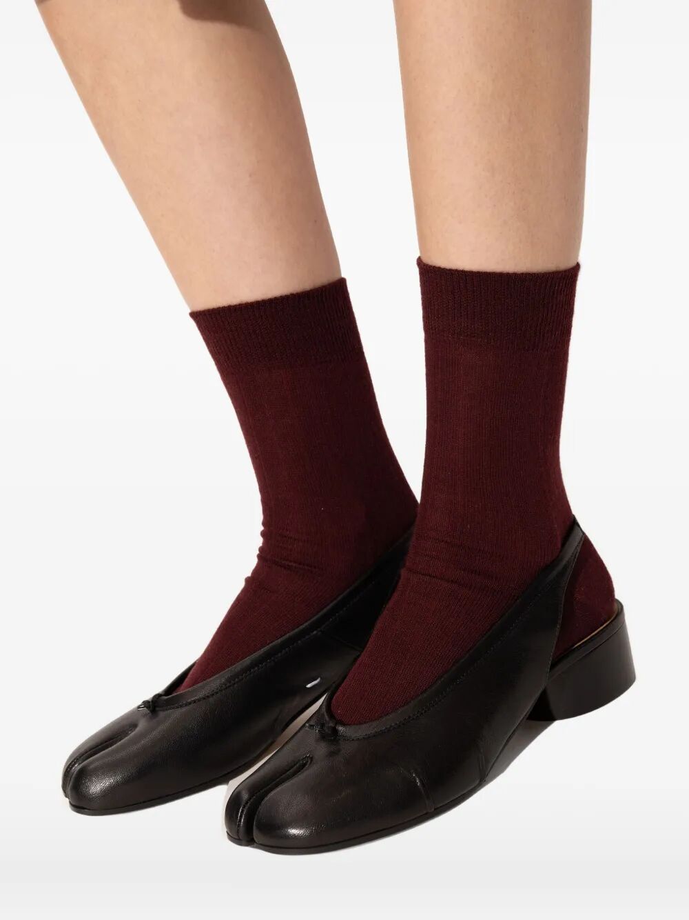 MAISON MARGIELA Tabi New Ballerina Slingbacks - 3 cm Heel