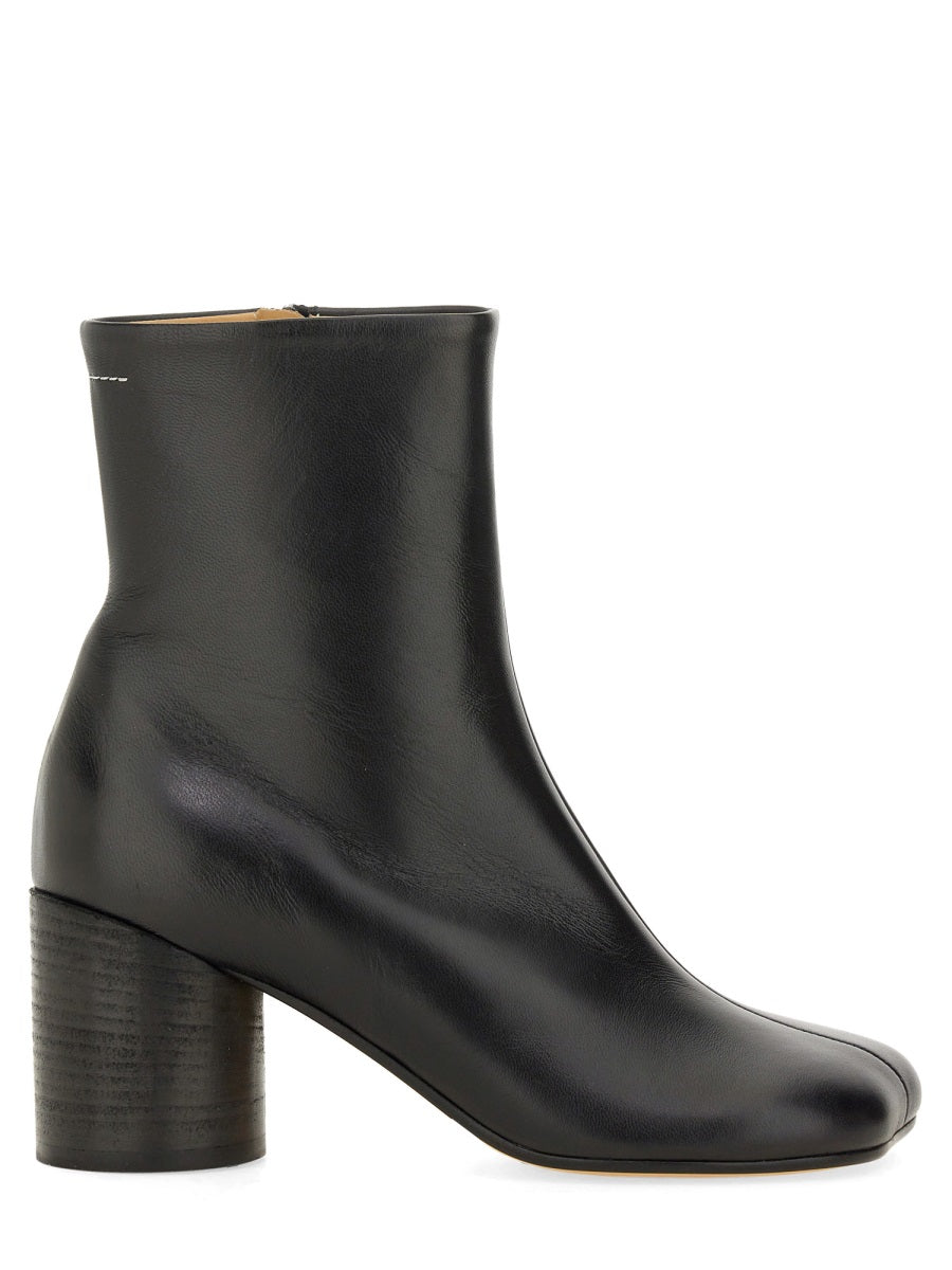 MM6 MAISON MARGIELA Ankle Bootie with Cylinder Heel - FW25