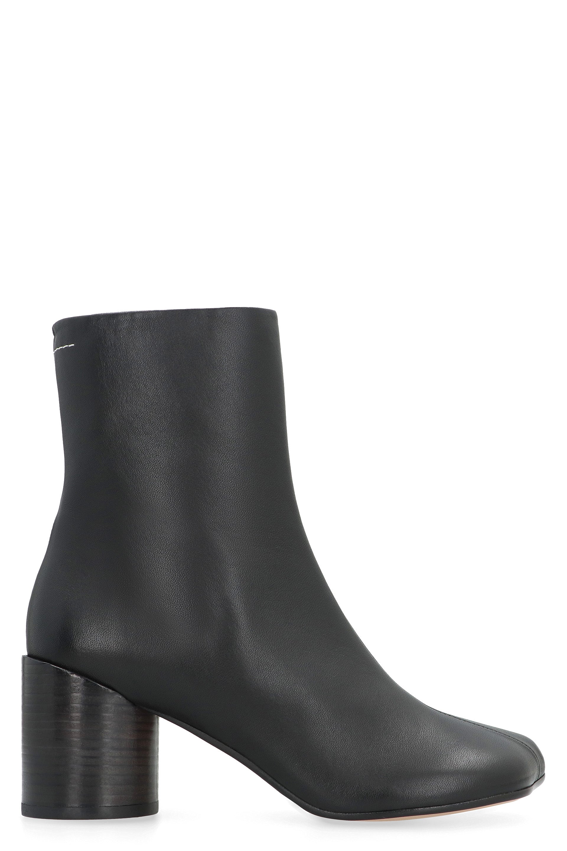 MM6 MAISON MARGIELA Ankle Bootie with Cylinder Heel - FW25