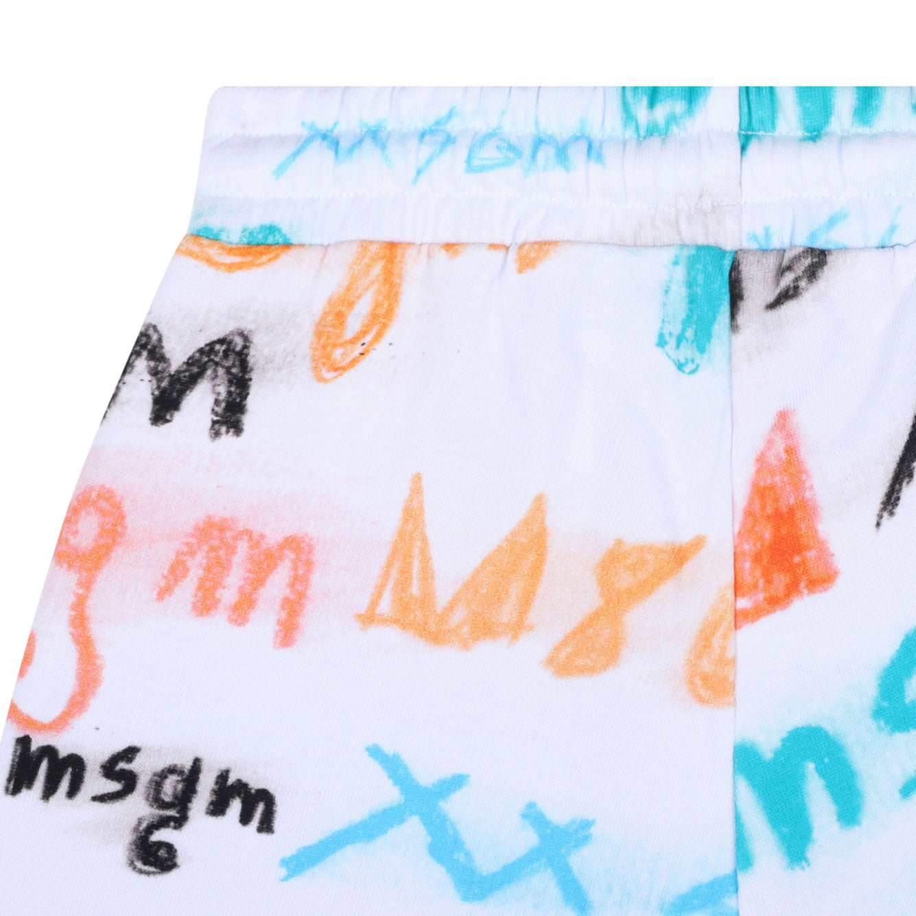 MSGM Cotton Shorts for Boys - SS25 Collection