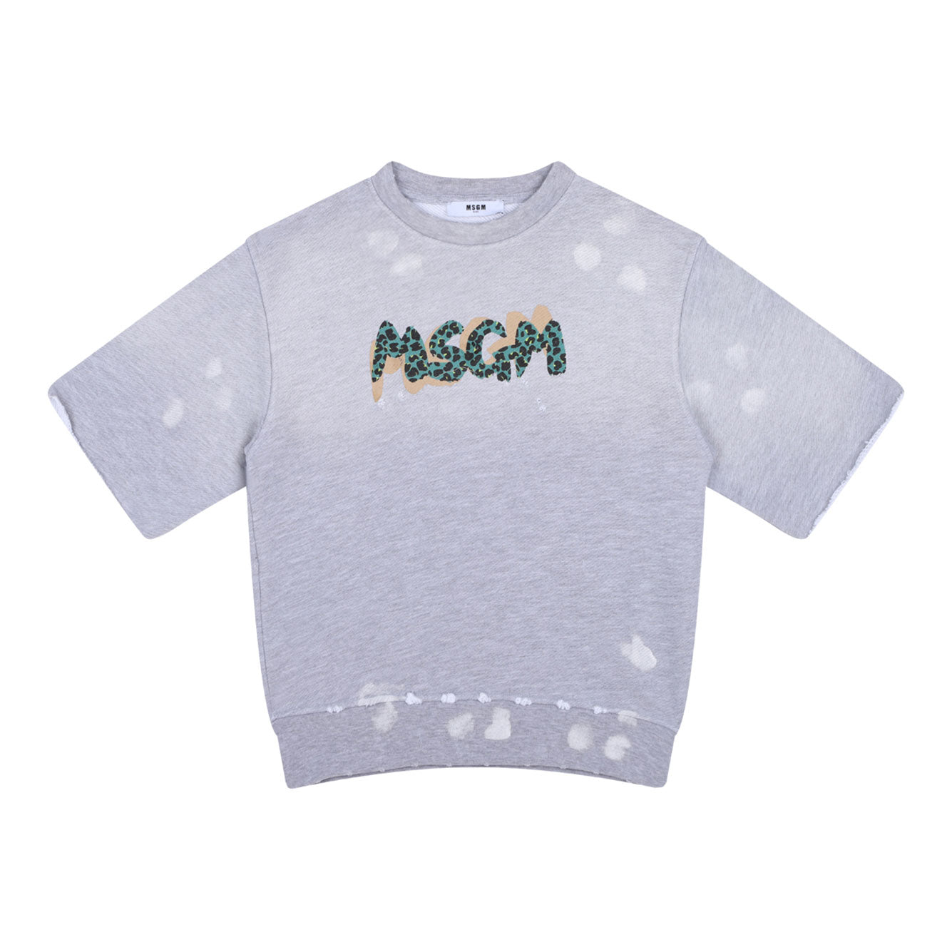 MSGM Cotton T-Shirt for Boys - SS25 Collection