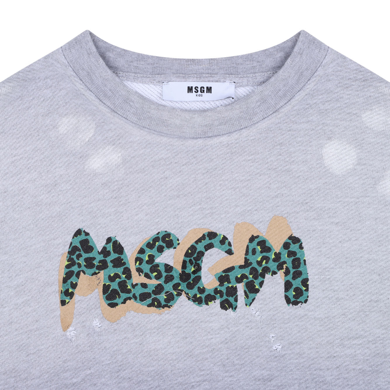 MSGM Cotton T-Shirt for Boys - SS25 Collection