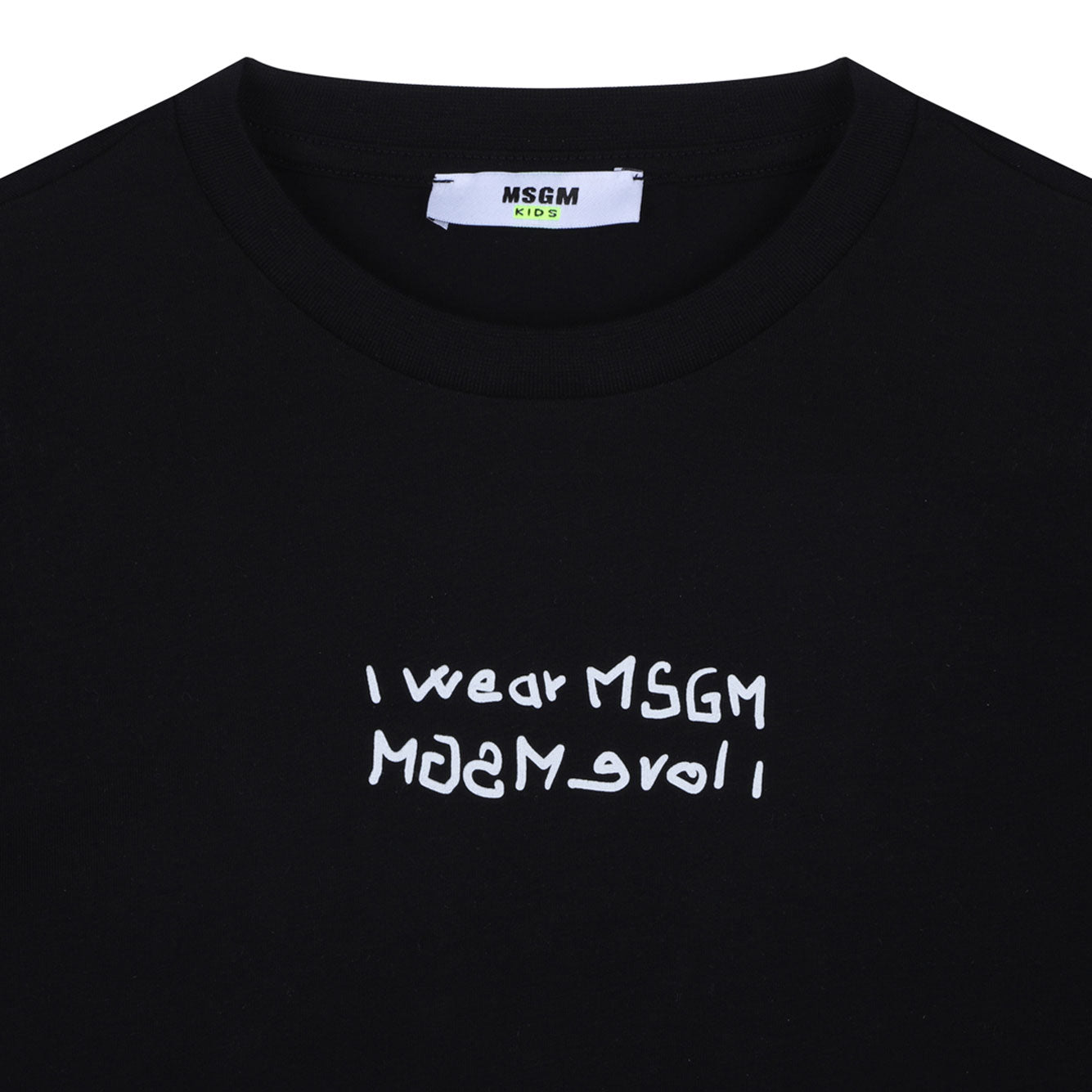 MSGM KIDS Mini Cotton T-Shirt for Boys