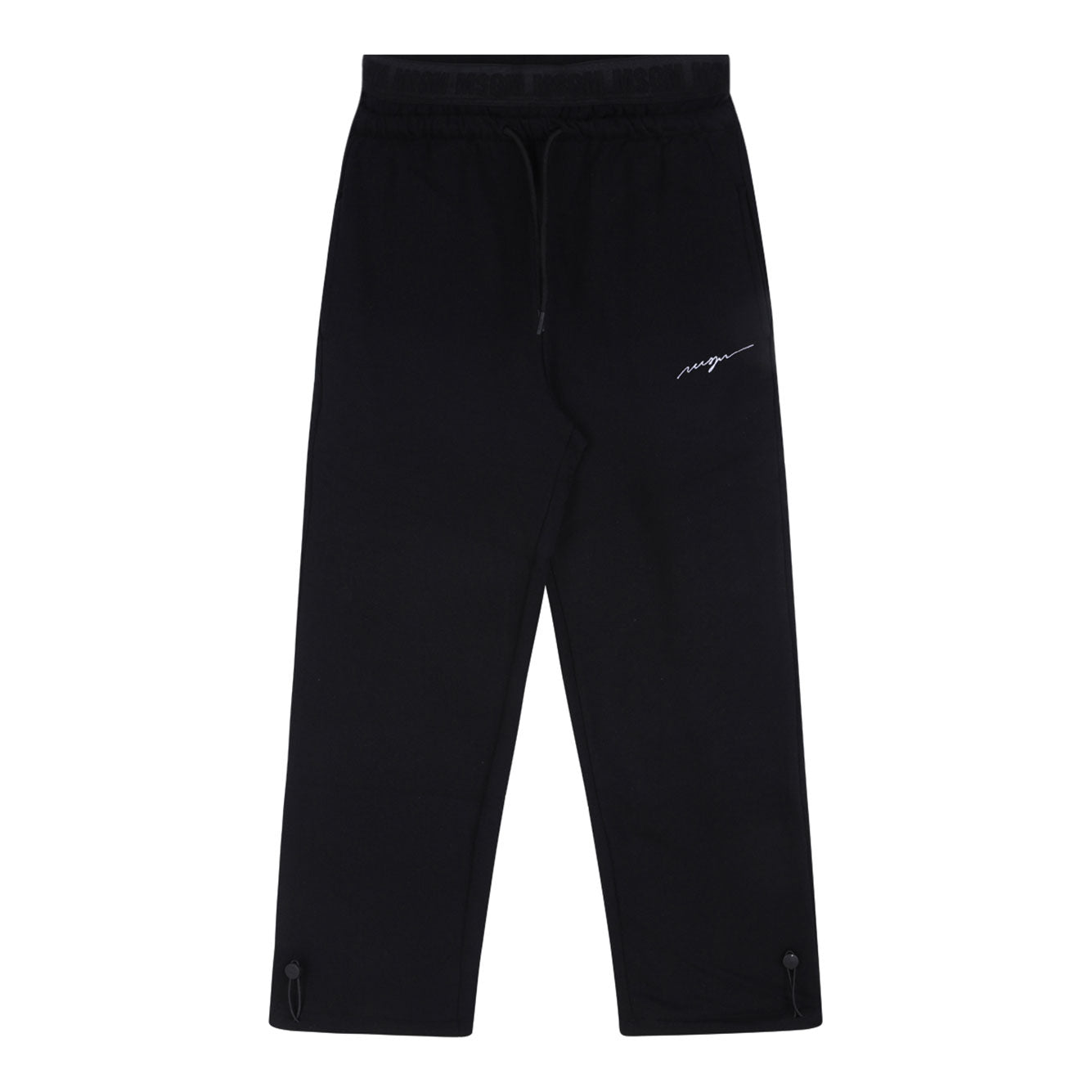 MSGM KIDS Mini Cotton Trousers for Girls - SS25 Collection