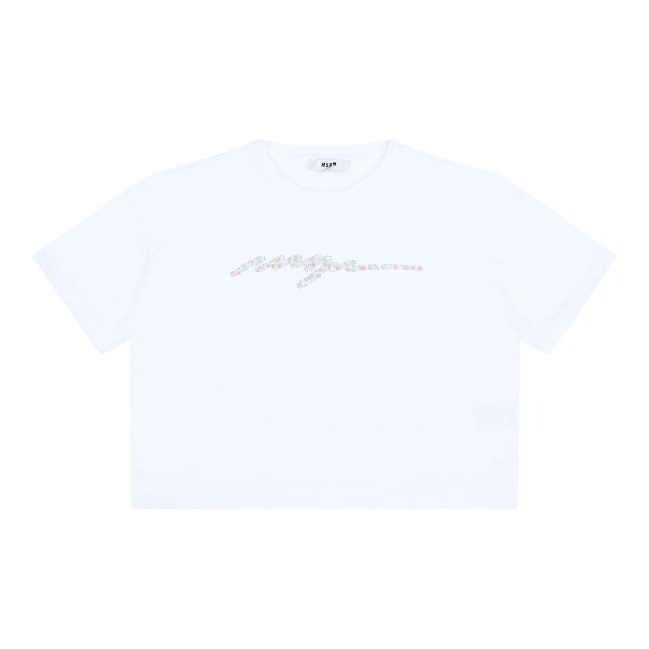 MSGM KIDS Girls' Cotton Mini T-Shirt