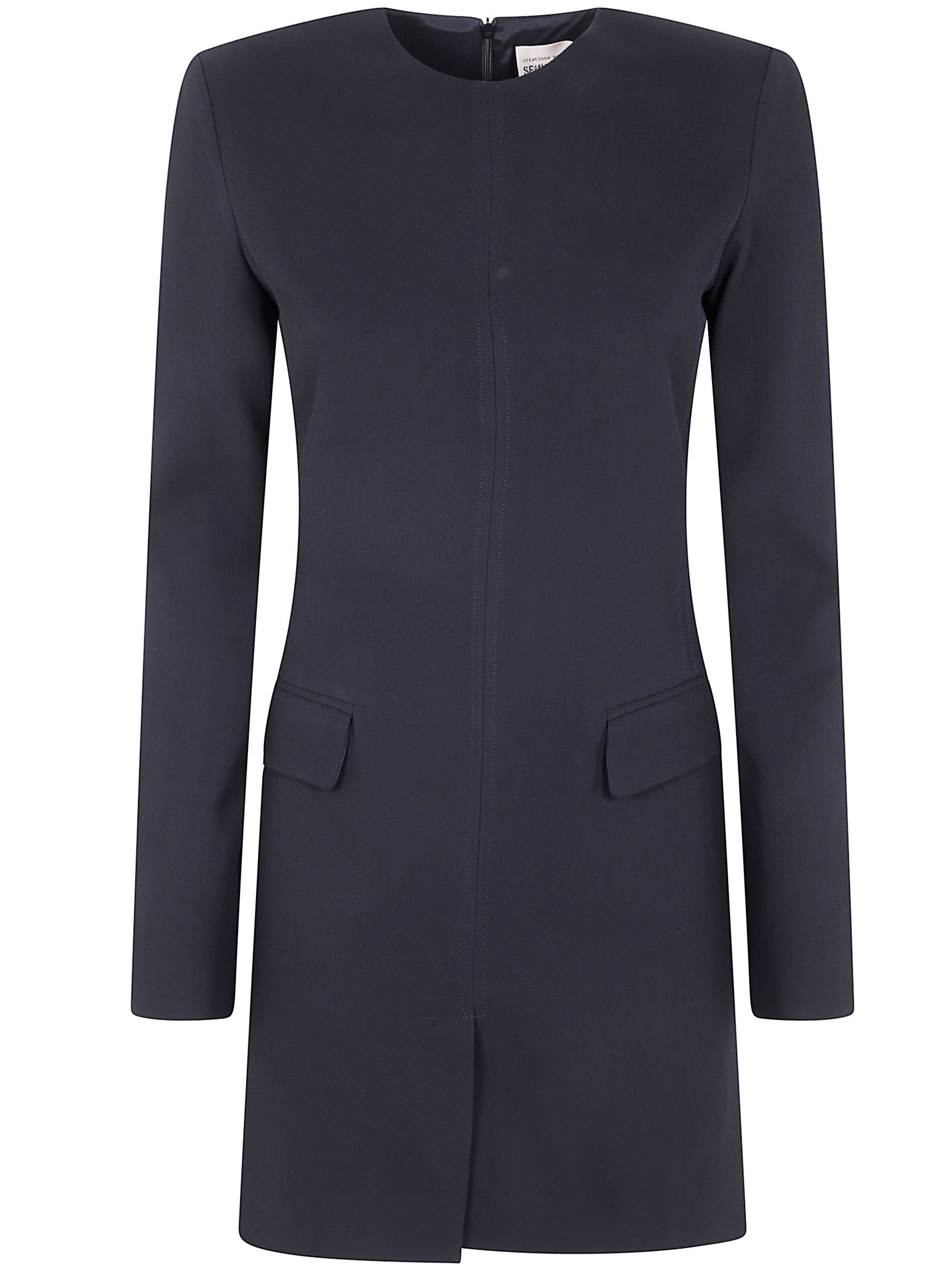 SEMICOUTURE Mini Dress with Elegant Flair