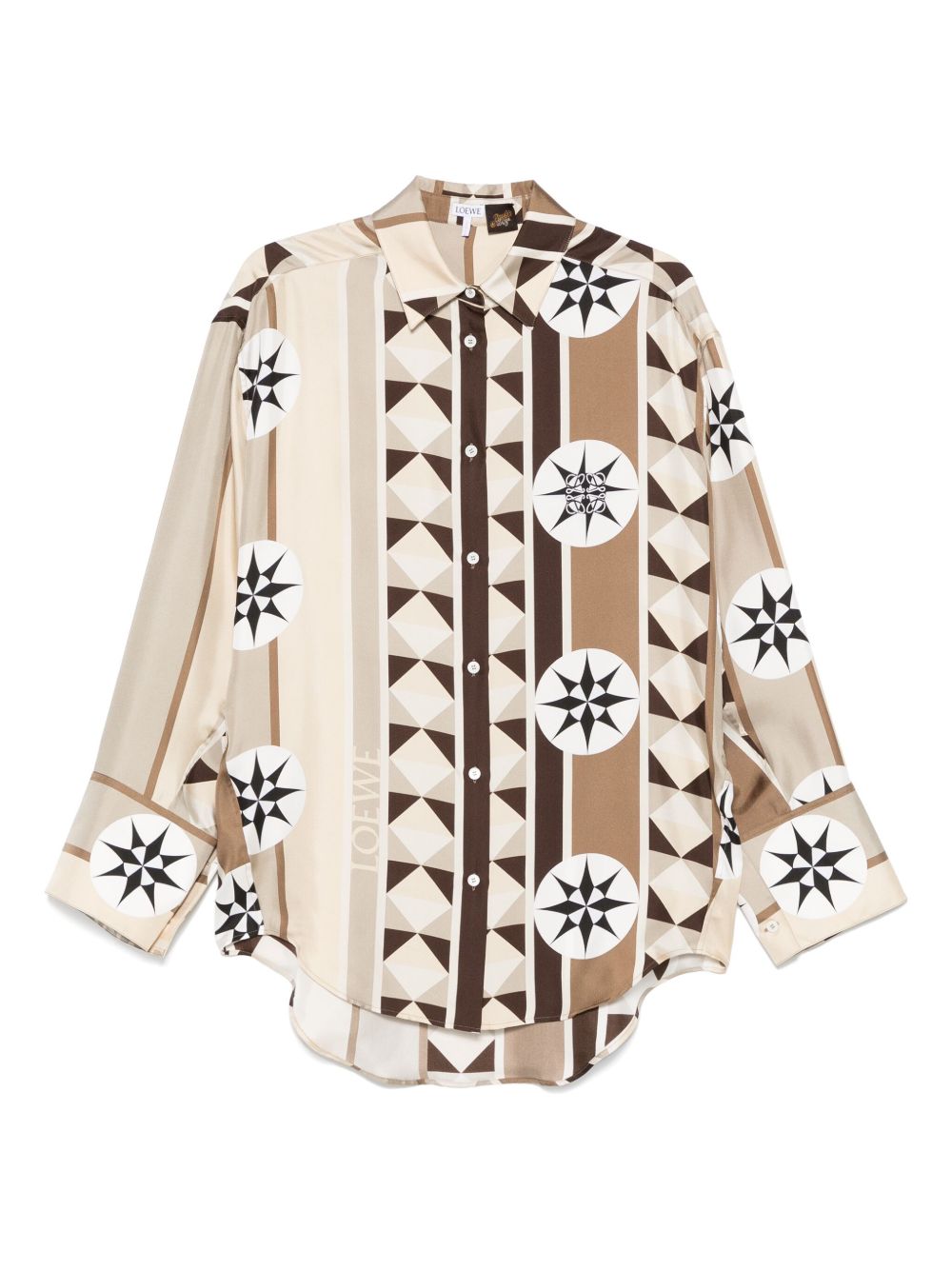 LOEWE Printed Silk Shirt for Women