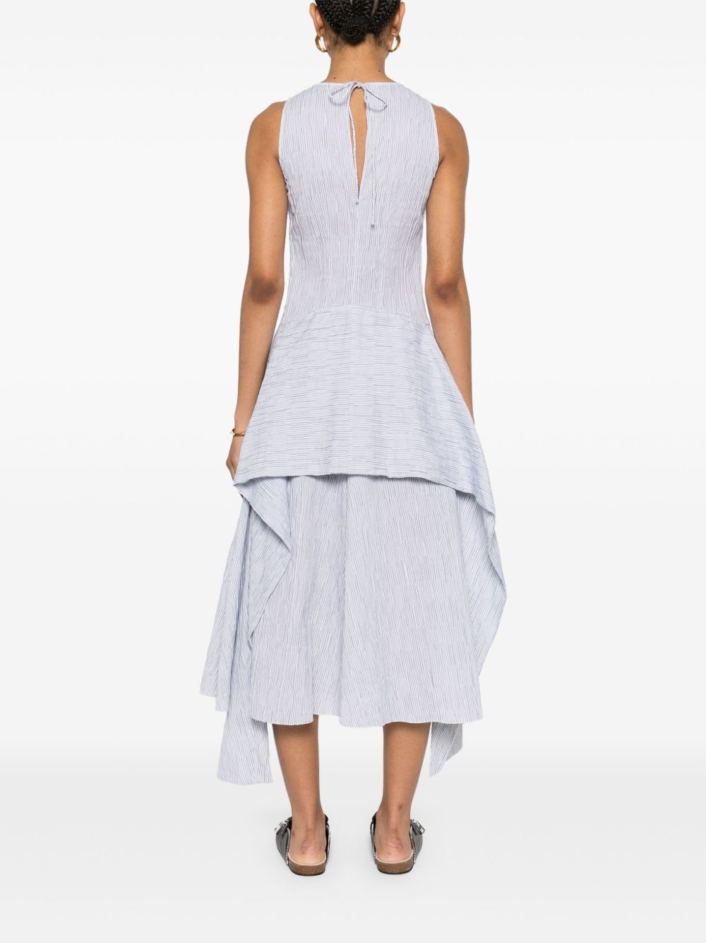 LOEWE Cotton Blend Midi Dress