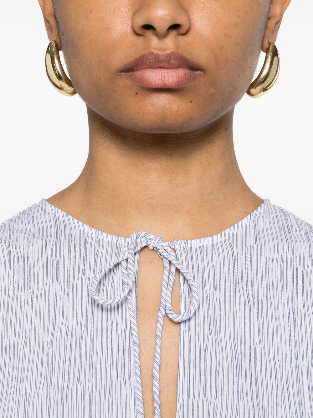 LOEWE Cotton Blend Midi Dress