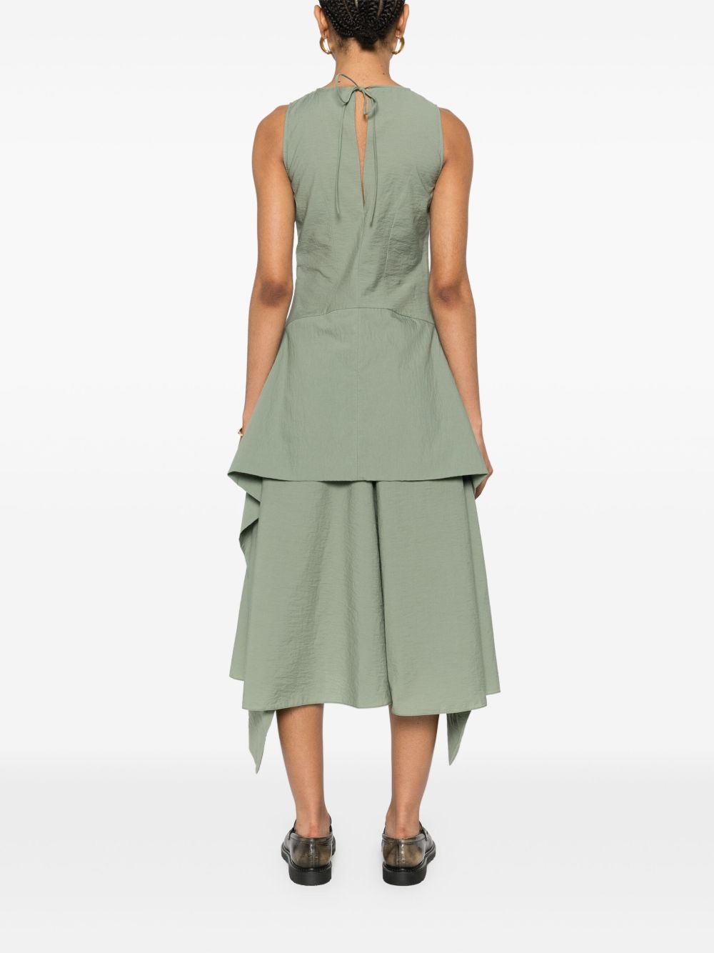 LOEWE Cotton Blend Midi Dress