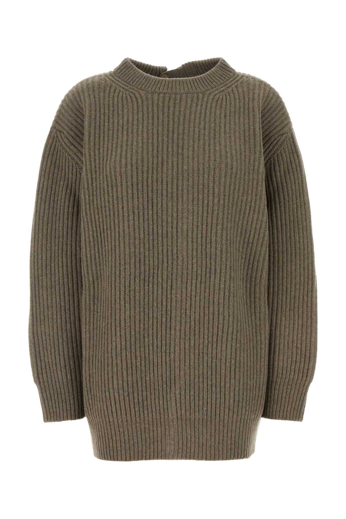 MM6 MAISON MARGIELA Oversized Wool Blend Sweater