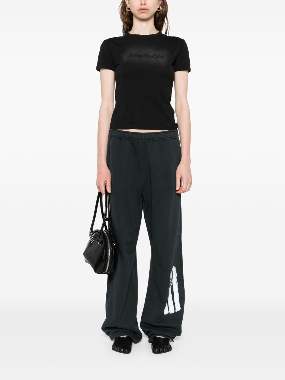 MM6 MAISON MARGIELA Elasticated Waist Trousers with Cuffs for Women