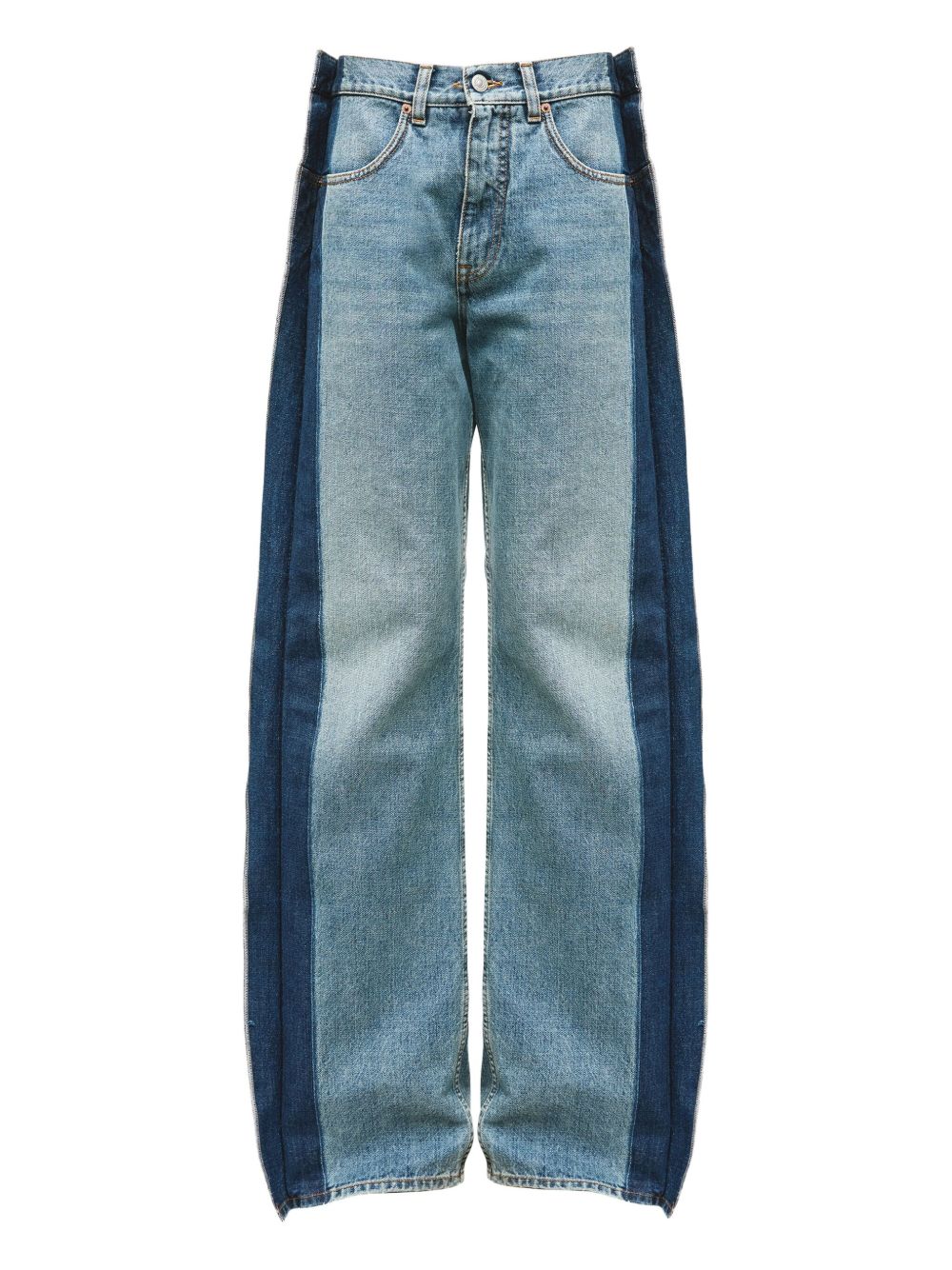 MM6 MAISON MARGIELA Tapered Denim Cotton Jeans - Women's FW25