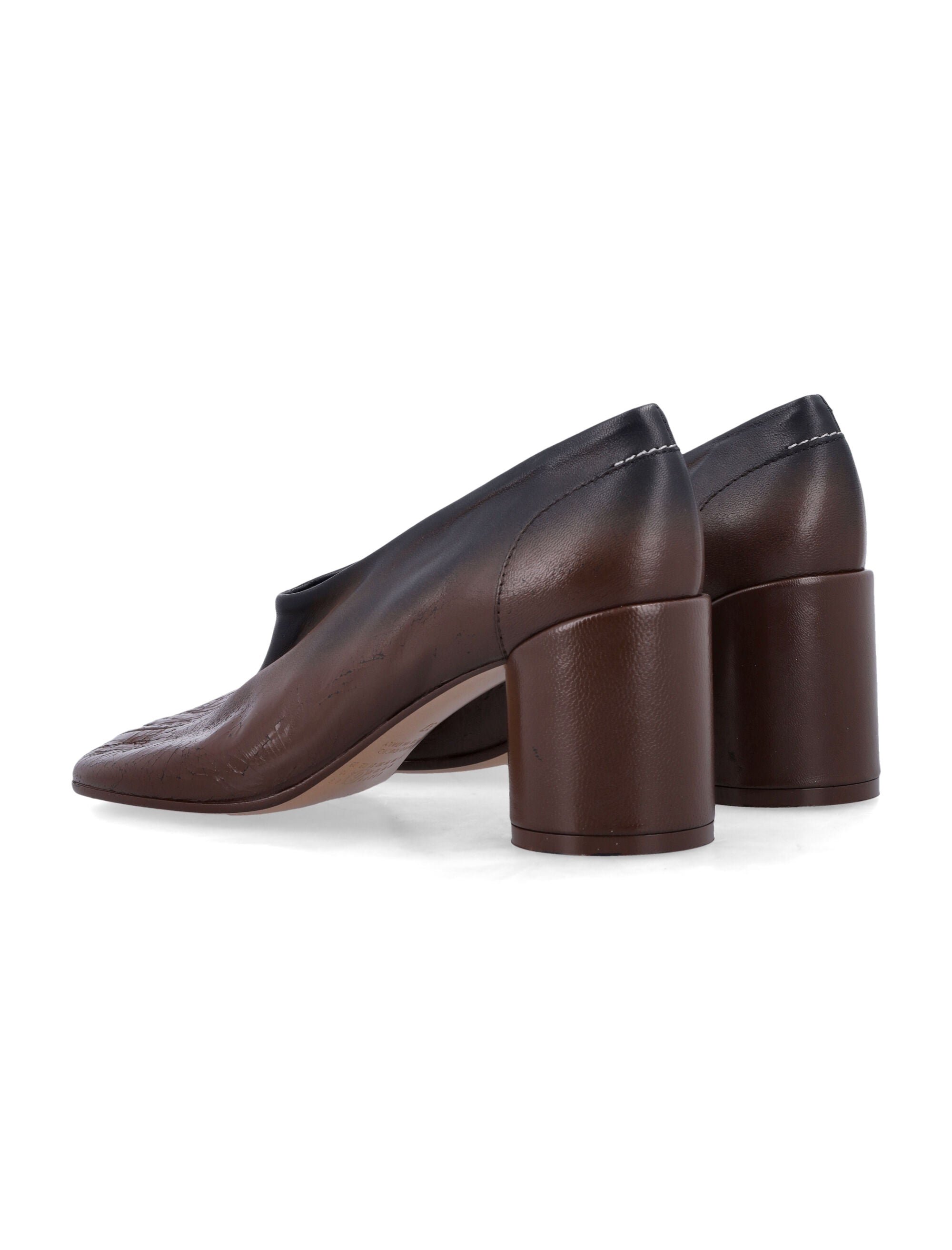 MM6 MAISON MARGIELA Anatomic Block-Heel Pumps
