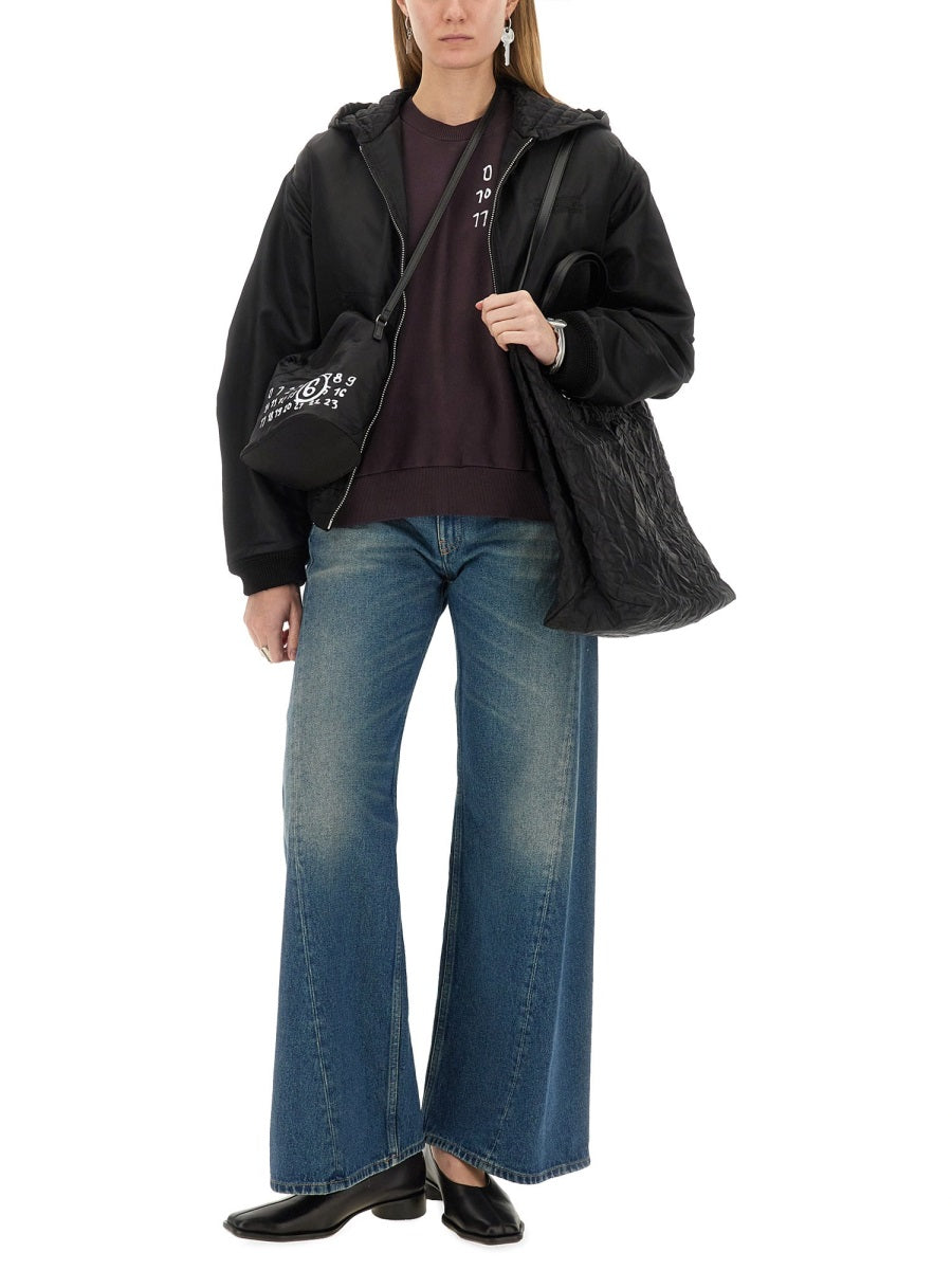 MM6 MAISON MARGIELA Leather Ballerina Flats