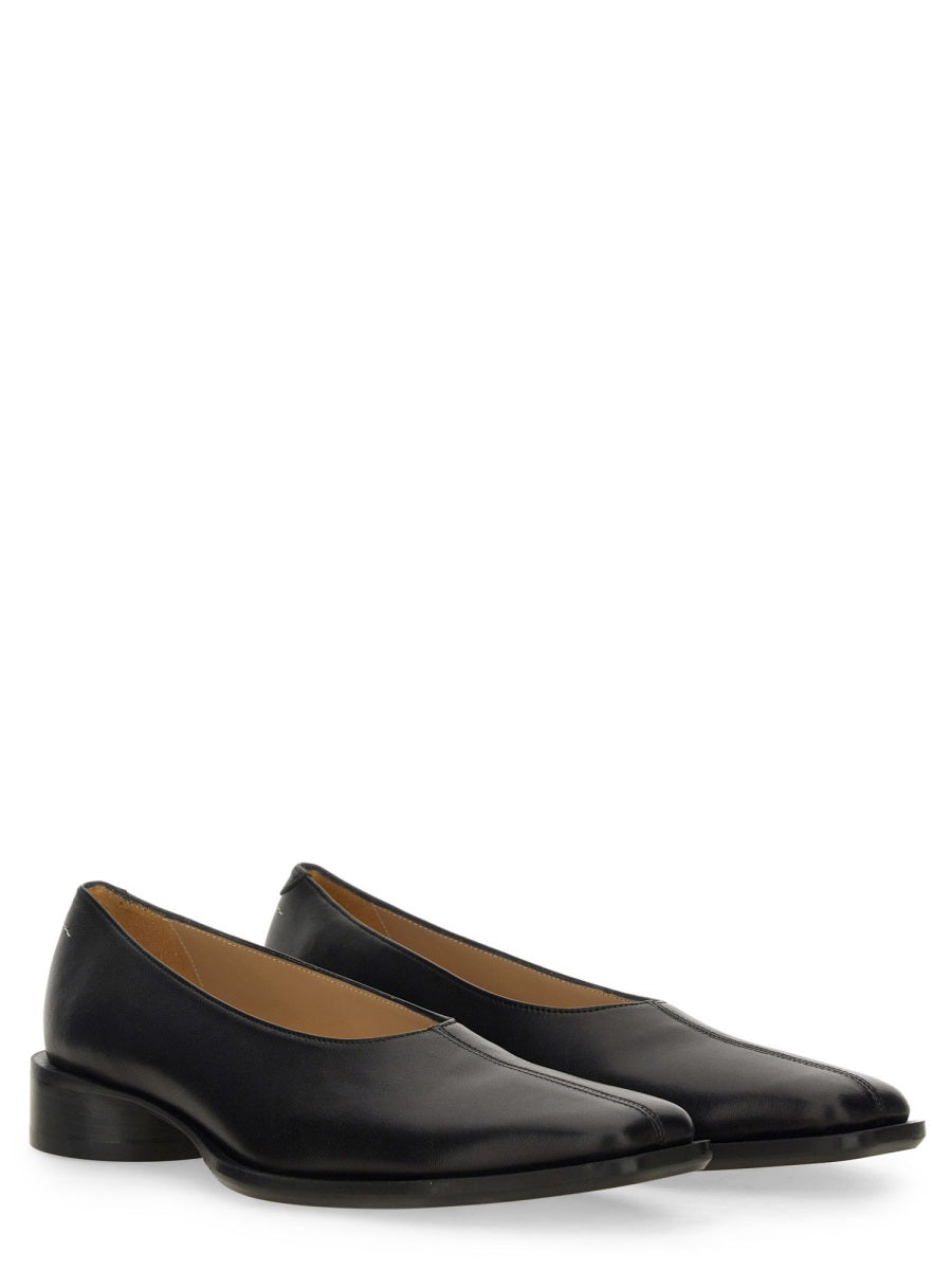 MM6 MAISON MARGIELA Leather Ballerina Flats