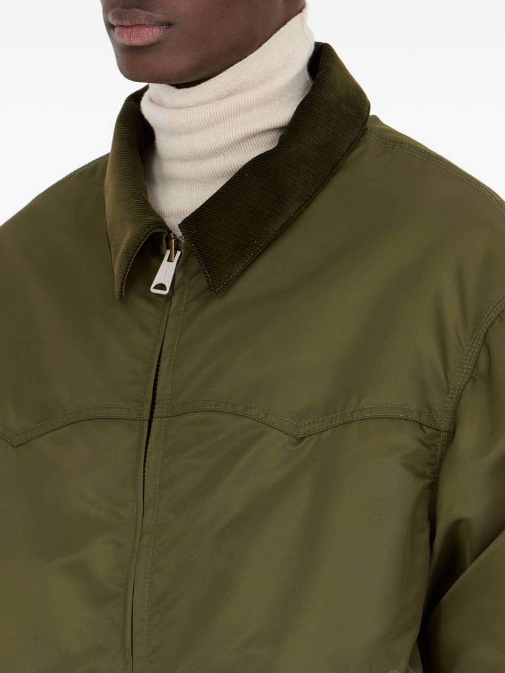MAISON MARGIELA Men's Nylon Bomber Jacket