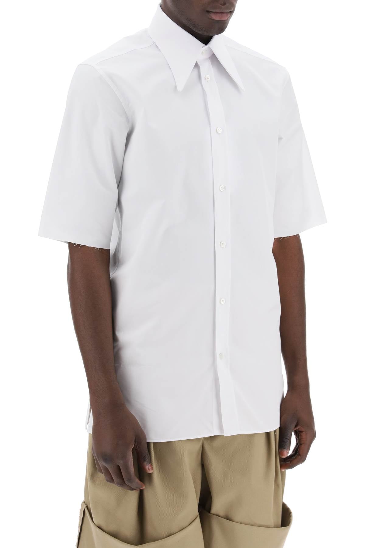MAISON MARGIELA Short Sleeves Mini Shirt for Men