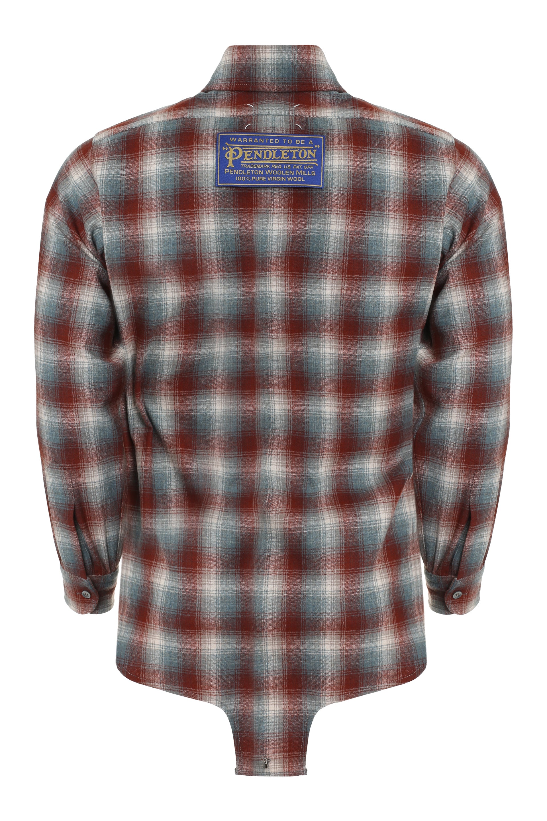 MAISON MARGIELA Checkered Design Wool Shirt - FW23