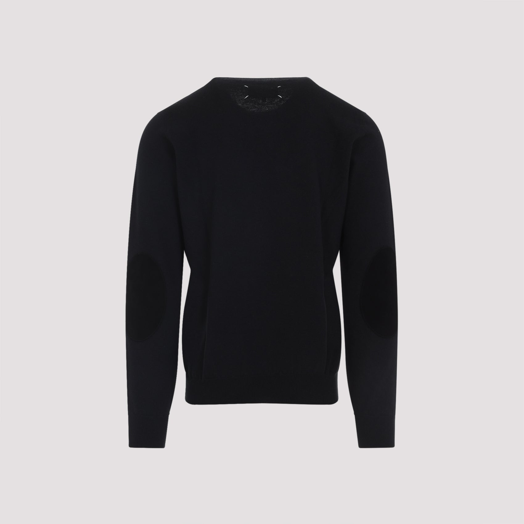 MAISON MARGIELA Classic Round Neck Wool Sweater for Men