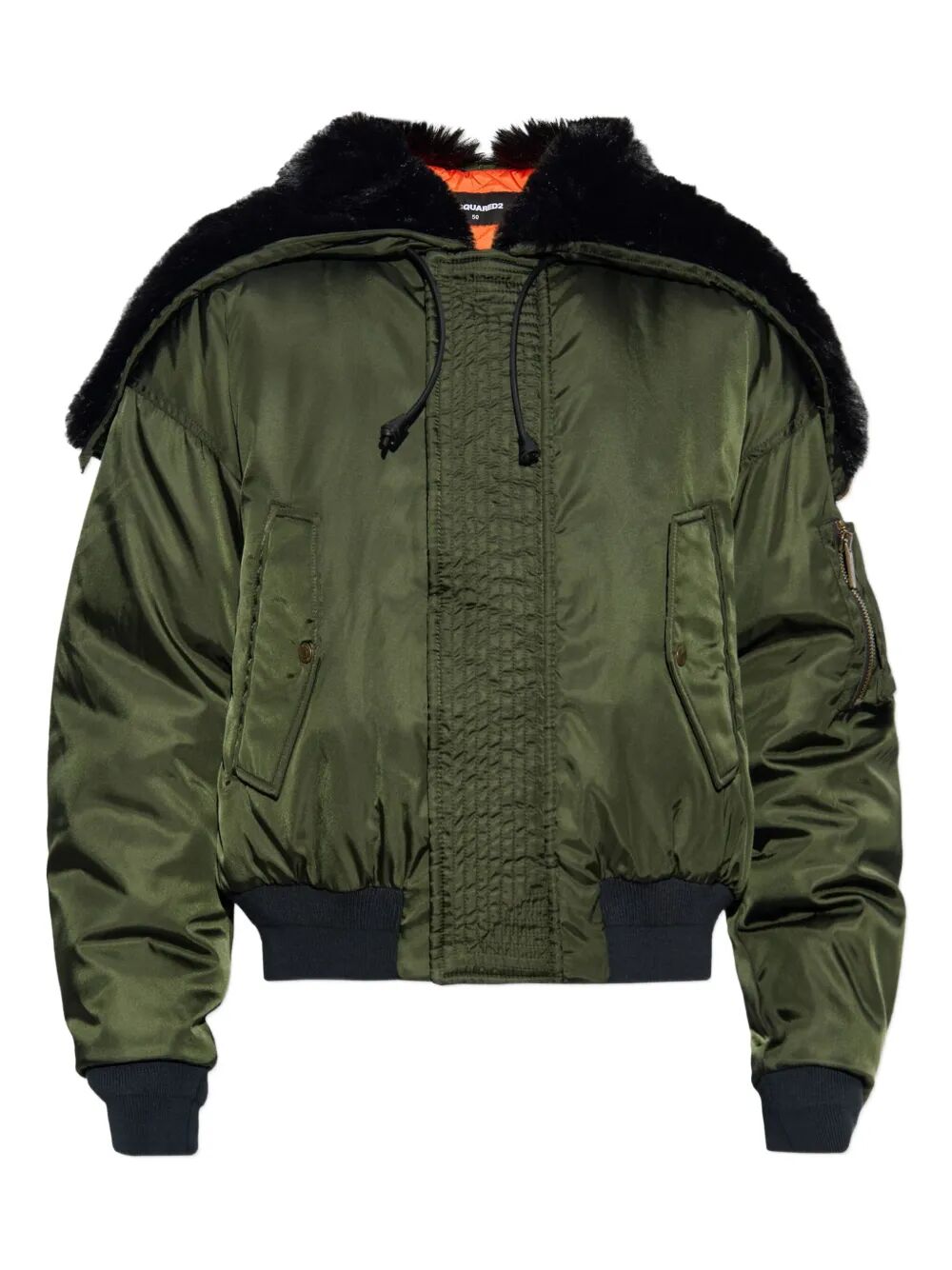 DSQUARED2 Aviator Hooded Bomber Jacket