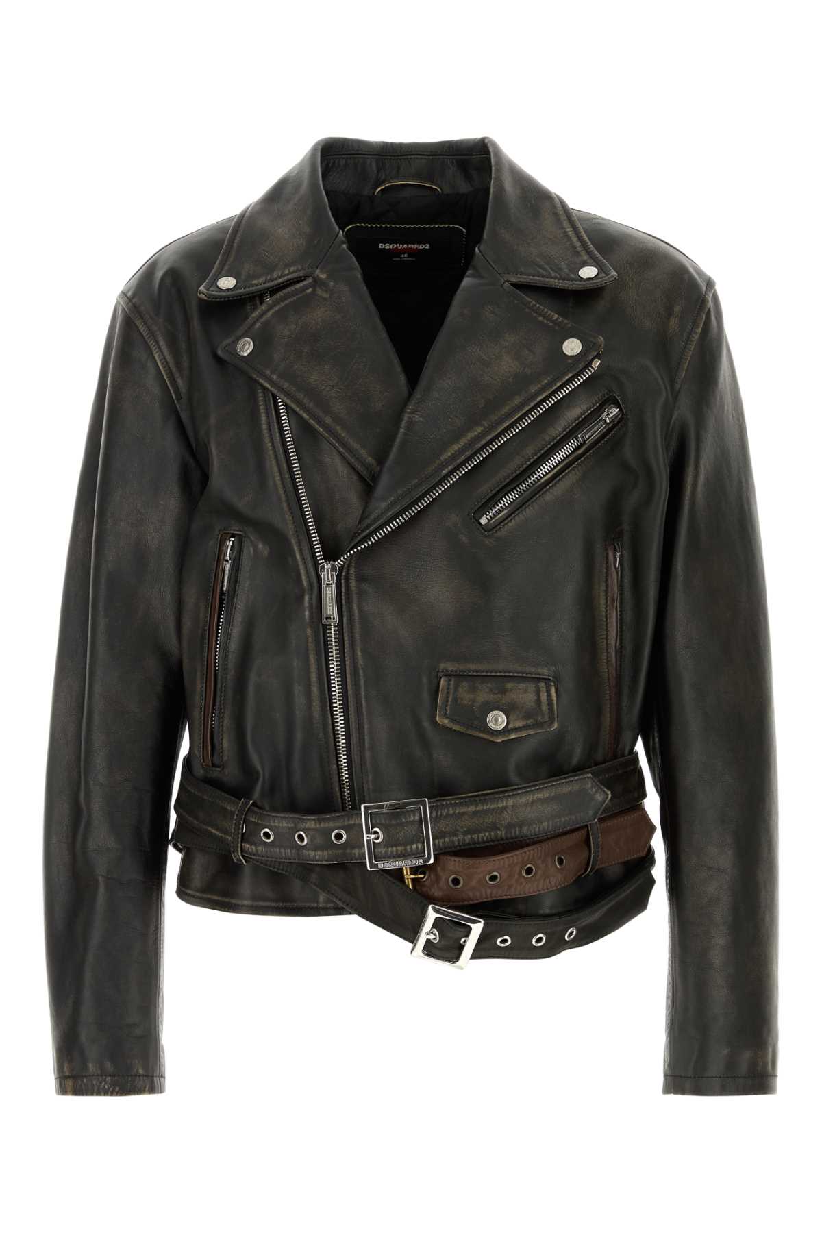 DSQUARED2 Men's Bovine Leather Jacket