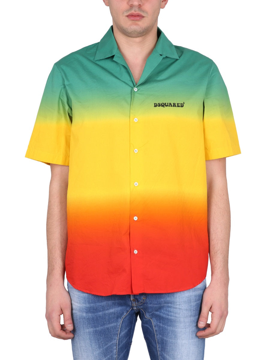 DSQUARED2 Men's Mini Bowling Shirt