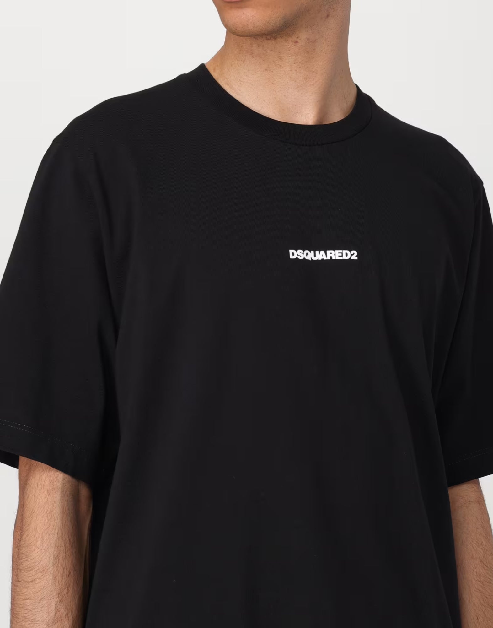 DSQUARED2 Slouch Fit Logo T-Shirt for Men