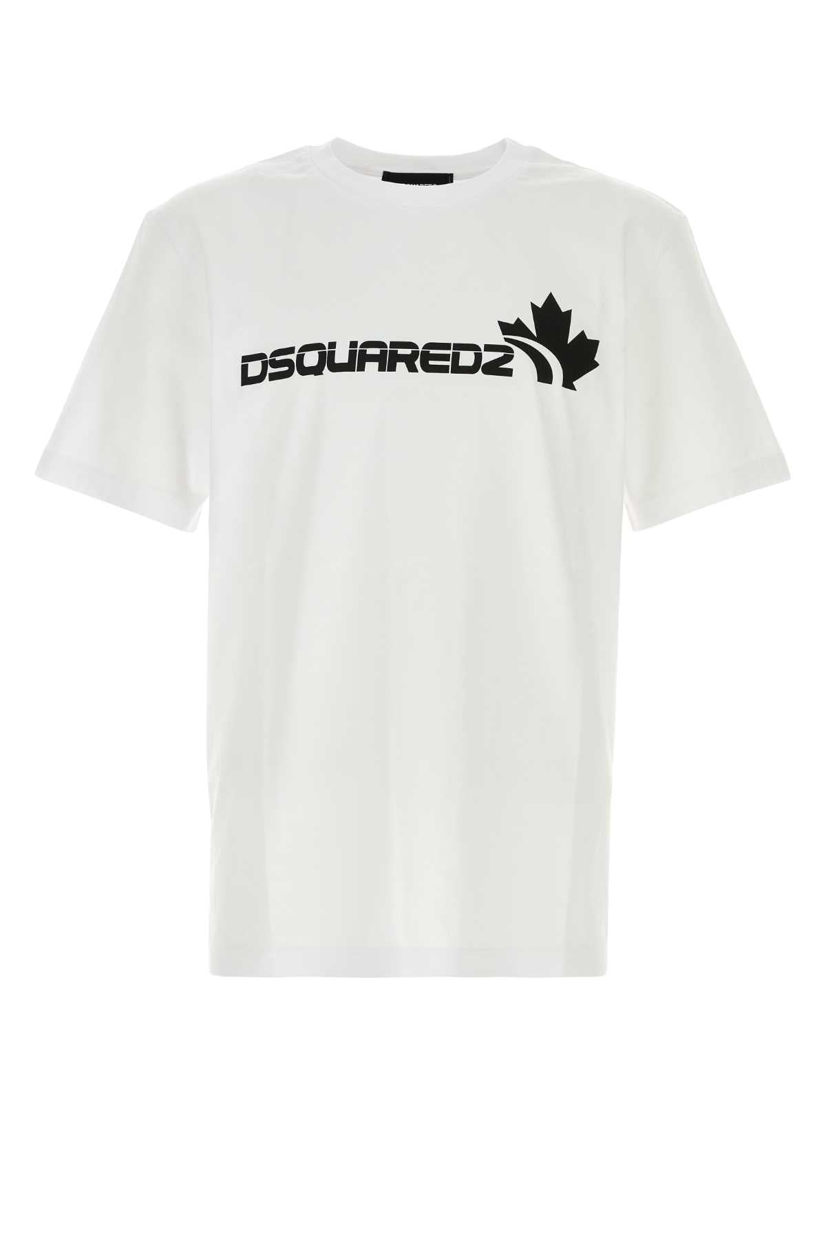 DSQUARED2 Regular Fit Cotton T-Shirt for Men