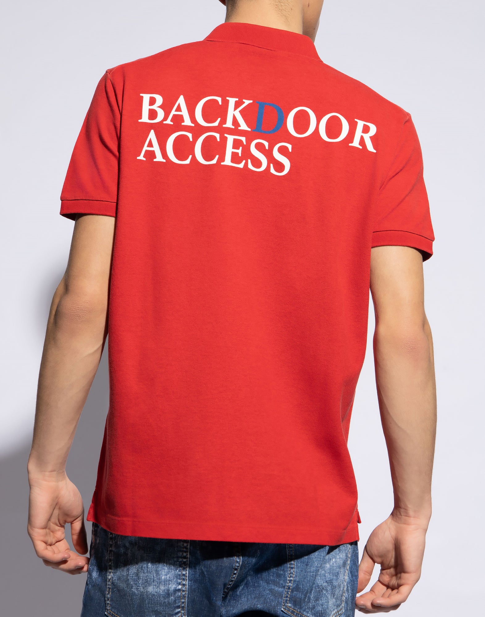 DSQUARED2 Tennis Fit Logo Polo Shirt for Men