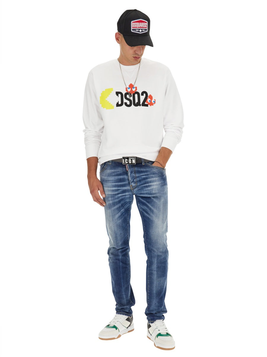 DSQUARED2 Cool Fit Pac-Man Sweatshirt