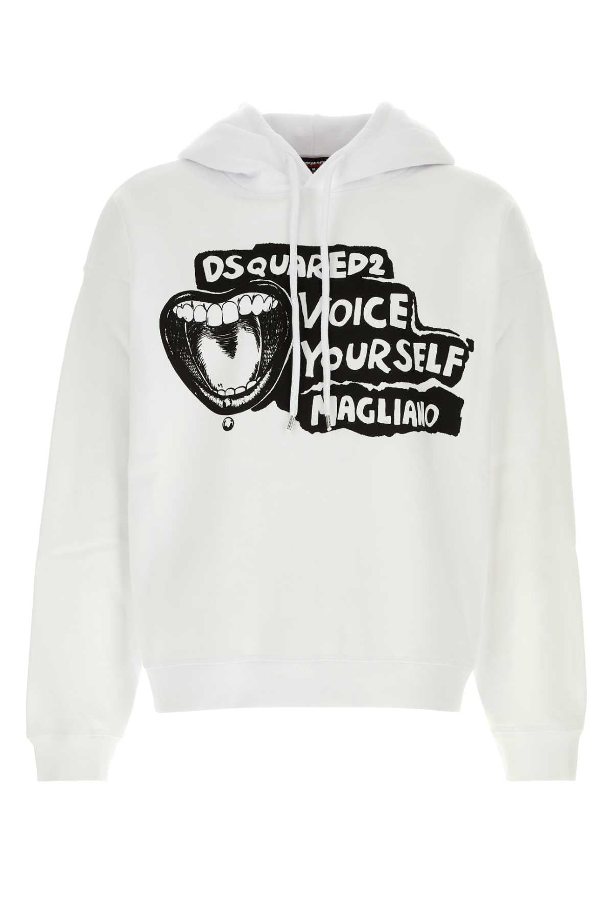 DSQUARED2 Relax Fit Hoodie for Men - FW25 Collection